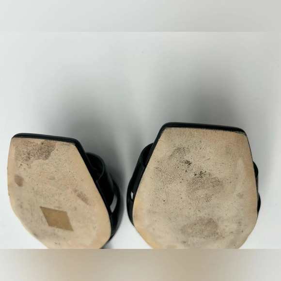 YSL Saint Laurent tribute flat slides  black 37 worn a few times. Good condition - Picture 9 of 16